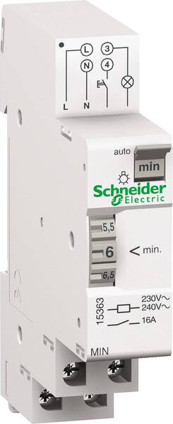 Schneider Electric 15363 Treppenlichtzeitschalter Hutschiene 230 V