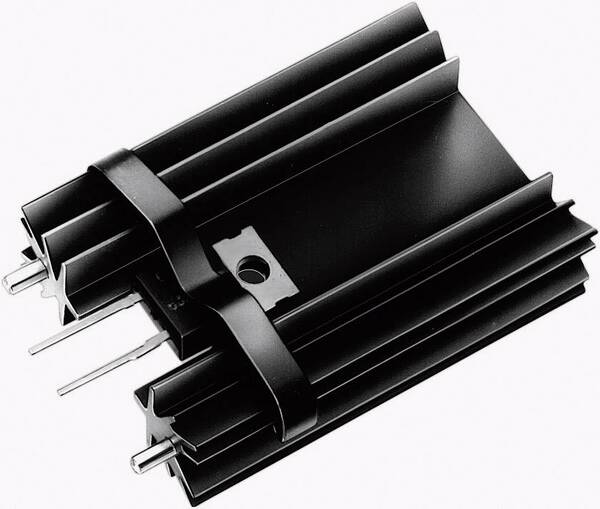 Fischer Elektronik 10093378 SK 104 25,4 STC-220 + THF 104 Strangkühlkörper 14 K/W (L x B x H) 34.9 x 25.4 x 12.7 mm TO-2