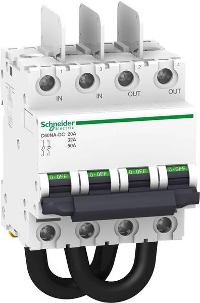 Lasttrennschalter 50 A 1000 V Schneider Electric A9N61690