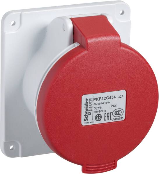 Schneider Electric PKF32G435 PKF32G435 CEE Anbaudose 32 A 415 V 1 St.