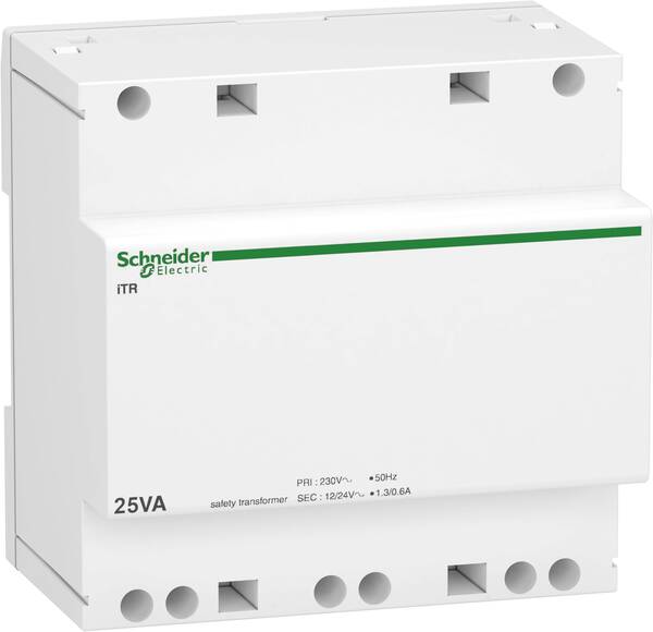 Schneider Electric A9A15219 Klingel-Transformator 12 V, 24 V, 14 V, 48 V 25 A