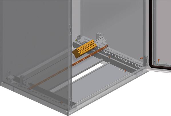 Schneider Electric NSYETF Montagematerial (B x H) 20 mm x 86.5 mm Zinkmetall 10 St.