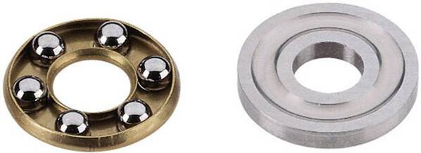 Reely Rillenkugellager axial Chromstahl Innen-Durchmesser: 6 mm Außen-Durchmesser: 13 mm Drehzahl (max.): 10000 U/min