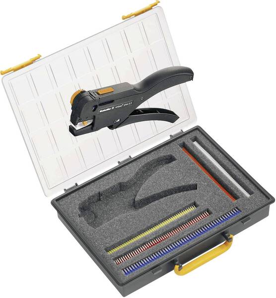 Weidmüller CRIMP-SET STRIPAX PLUS 9028770000 Crimpzangen-Set Aderendhülsen 0.5 bis 2.5 mm² Inkl. Crimpsortiment mit Kof