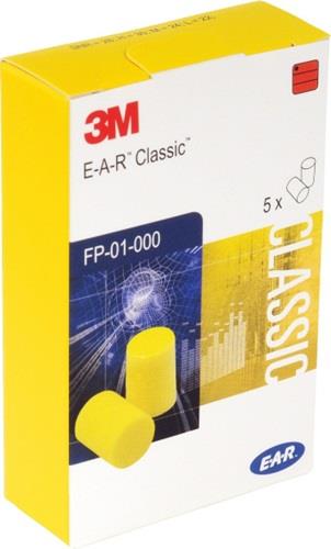 3M Gehörschutzstöpsel E-A-R™ Classic™ EN 352-2:2020 SNR 31 dB 250PA/Krt.5PA/Pk.3M