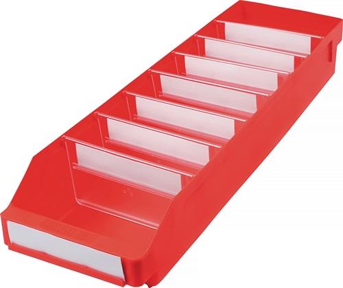 Nordwest Regalkasten L600xB180xH95mm rot PP