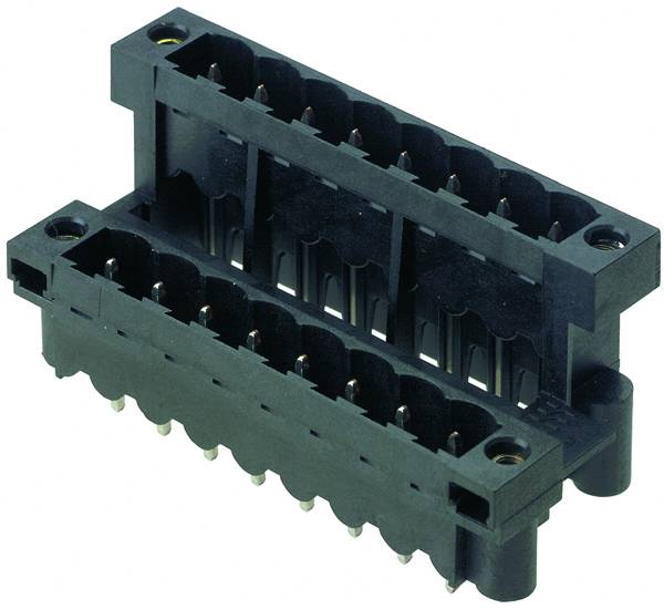 Weidmüller Stiftgehäuse-Platine BL/SL 5.08 Polzahl Gesamt 30 Rastermaß: 5.08 mm 1889350000 10 St.