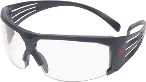 3M Schutzbrille SecureFit™-SF600 EN 166 Bügel grau,Scheibe grau PC 3M