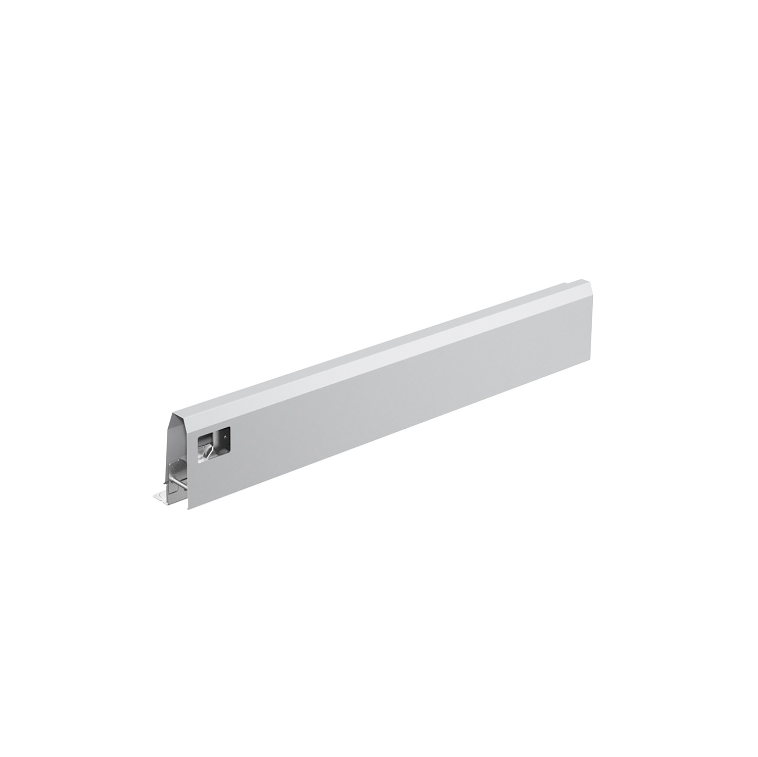 HETTICH Zarge ArciTech, 94 mm / 550 mm, silber, rechts, 9121210