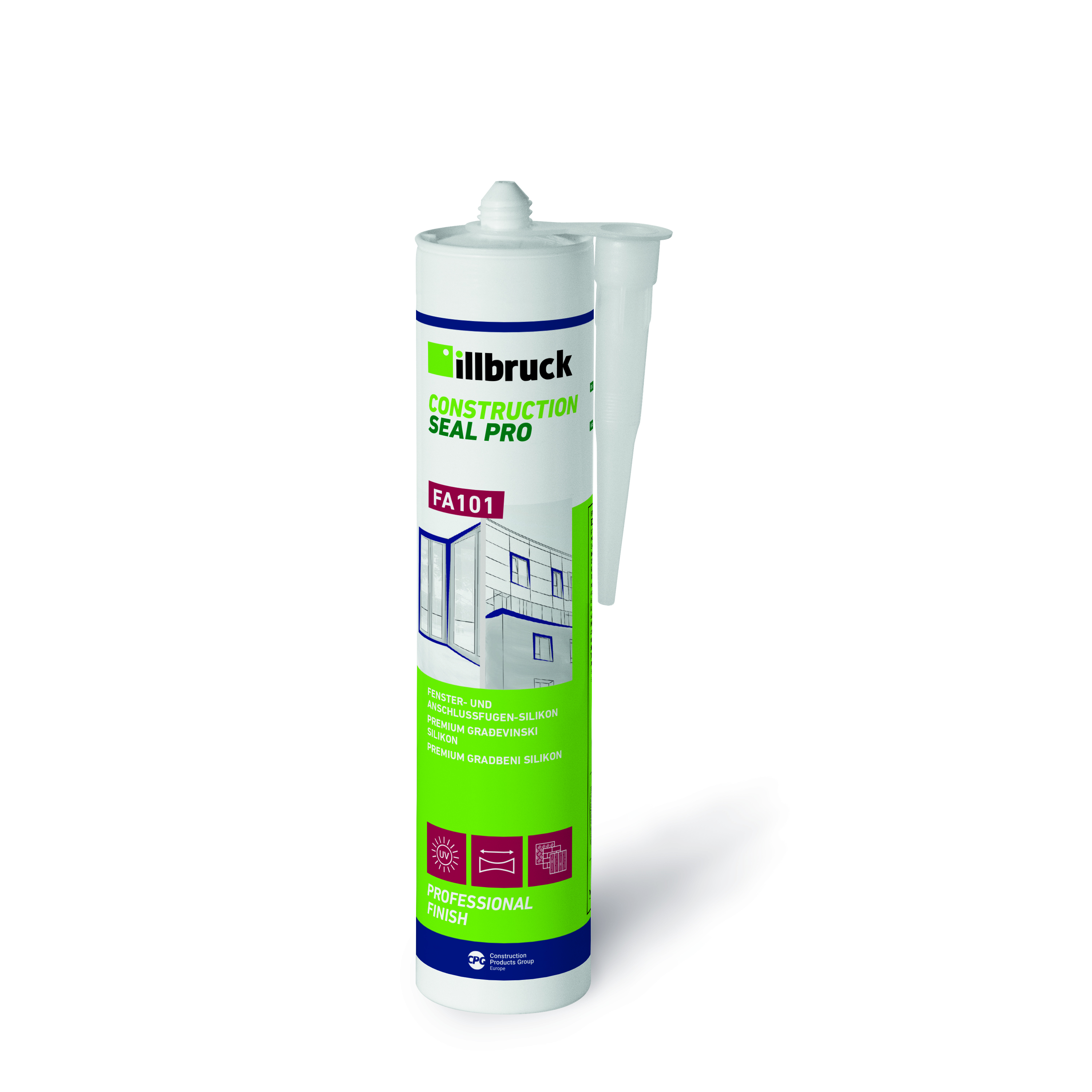 ILLBRUCK FA101 Fenster- und Anschlussfugen-Silikon