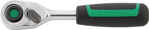 STAHLWILLE Bit-/Hebelumschaltknarre 419 B QR 1/4 Zoll m.Ausdrückf. L.117mm 80 Z.STAHLWILLE