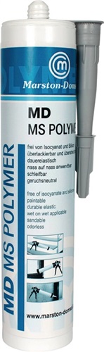 MARSTON-DOMSEL Kleb- u.Dichtstoff MD-MS Polymer transparent 300g Kartusche