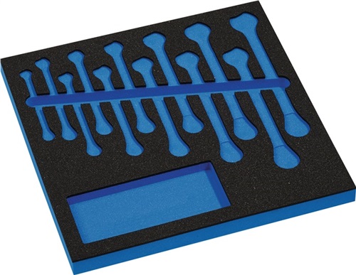 PROMAT Werkzeugmodul 12-tlg.2/3-Modul Schlüsswelweiten 8-19mm PROMAT
