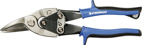 PROMAT Figurenschere L.260mm re.STA max.1,5mm PROMAT