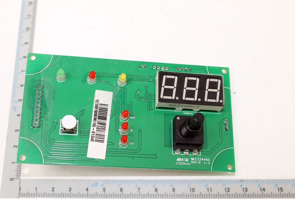 Steuerpanel PCB REX2208 E334460 94V-= L-3