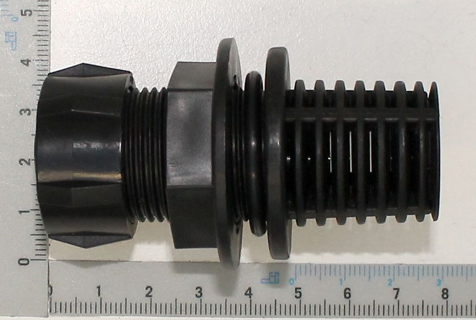 Ablassstutzten kpl. 3/4"