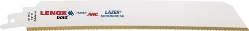 LENOX Säbelsägeblatt Gold Lazer® L.229mm B.25mm TPI 18 5 St./Karte LENOX