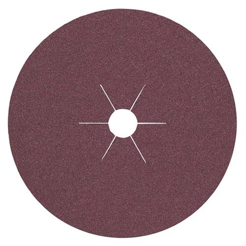 KLINGSPOR Fiberscheibe CS 561 D.125mm K.120 f.HO/Metall Korund KLINGSPOR