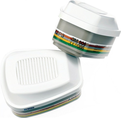 3M Gas- u.Kombifilter 6092 A1 B1 E1 K1 P3R EN 14387:2004+A1:2008 Ser.6000 3M