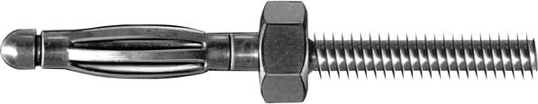 Stäubli SA200 Messerleiste Stecker, gerade Stift-Ø: 2 mm Messing 1 St.
