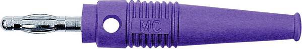 Stäubli L-41Q Lamellenstecker Stecker, gerade Stift-Ø: 4 mm Violett 1 St.