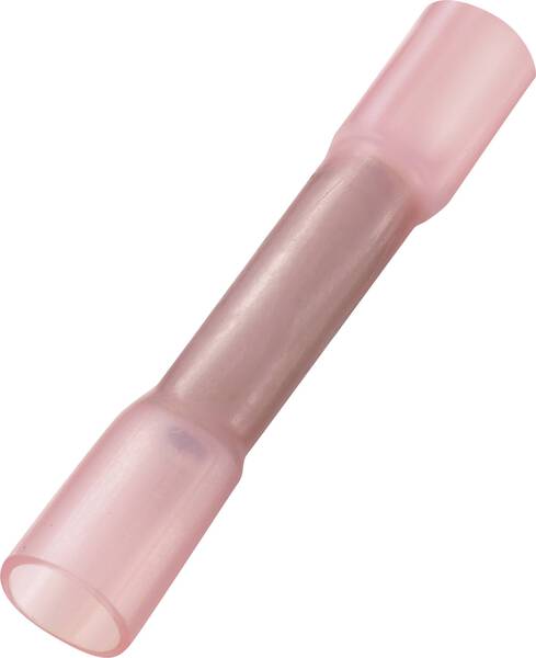 TRU COMPONENTS 1572151 Stoßverbinder mit Schrumpfschlauch 0.50 mm² Vollisoliert Transparent 50 St.