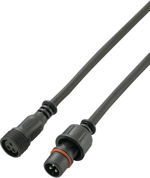 TRU COMPONENTS 1572445 Rundstecker konfektioniert Stecker, gerade, Buchse, gerade Gesamtpolzahl: 3 1 St.