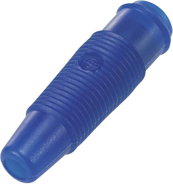 TRU COMPONENTS TC-R8-107 Laborbuchse Buchse, gerade Stift-Ø: 4 mm Blau 1 St.