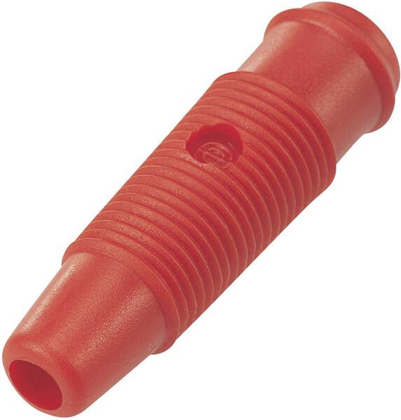 TRU COMPONENTS TC-R8-107 Laborbuchse Buchse, gerade Stift-Ø: 4 mm Rot 1 St.