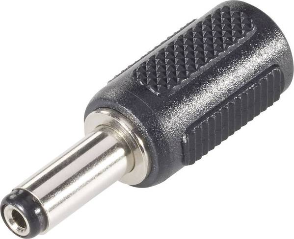 TRU COMPONENTS 1582283 Niedervolt-Adapter Niedervolt-Stecker - Klinkenbuchse 3.5 mm 3.75 mm 1 mm 1 St.