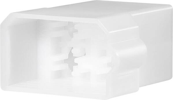 TE Connectivity Buchsengehäuse-Kabel FASTIN-FASTON Polzahl Gesamt 4 Rastermaß: 10.80 mm 180901 1 St.