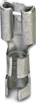 Phoenix Contact 3240156 Flachsteckhülse Steckbreite: 6.3 mm Steckdicke: 0.8 mm 180 ° Unisoliert Metall 100 St.