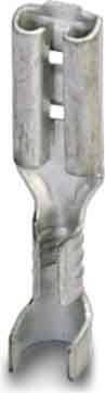 Phoenix Contact 3240153 Flachsteckhülse Steckbreite: 2.8 mm Steckdicke: 0.8 mm 180 ° Unisoliert Metall 100 St.