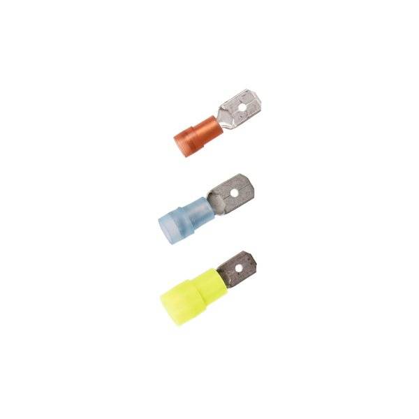 LAPP 63101020 Flachsteckhülse Steckbreite: 2.8 mm Steckdicke: 0.5 mm 180 ° Teilisoliert Rot 100 St.