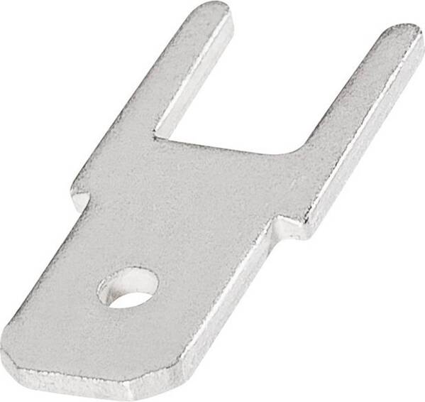 TE Connectivity 1-726388-2 Steckzunge zum Einlöten in gedruckte Schaltungen Steckbreite: 4.8 mm Steckdicke: 0.8 mm 180 °