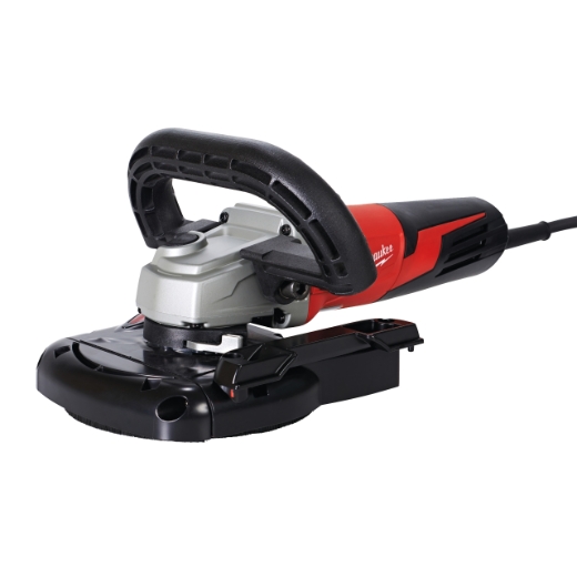MILWAUKEE Winkelschleifer mit Absaughaube Schleifen AGV15-125XCDEG-SET