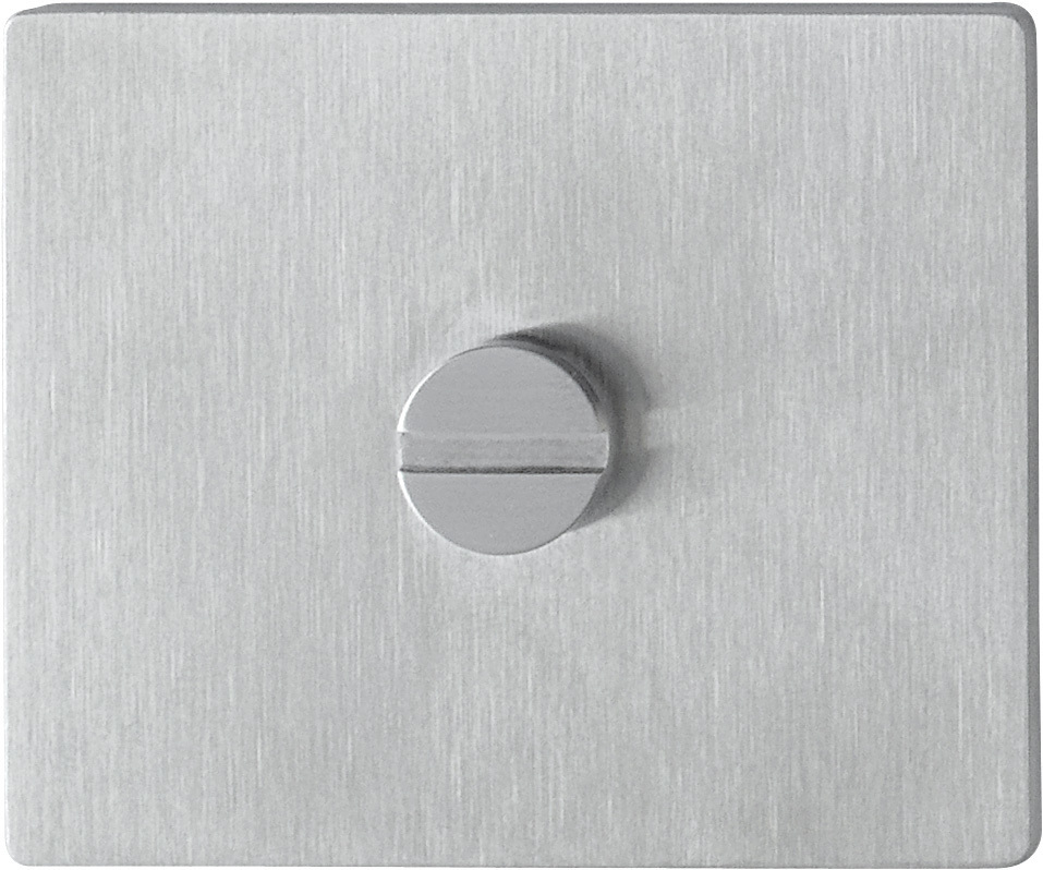 HOPPE® Schlüsselrosettenpaar E847NS, Edelstahl, 3758108
