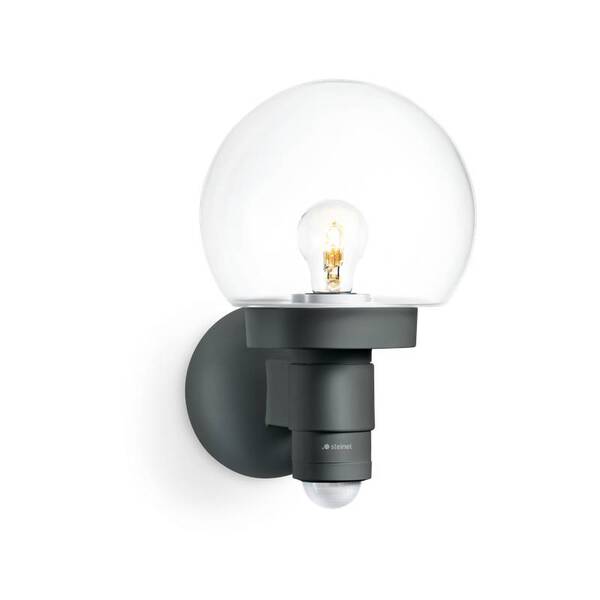Steinel L 115 S ANT 059880 Außenwandleuchte mit Bewegungsmelder 60 W Anthrazit