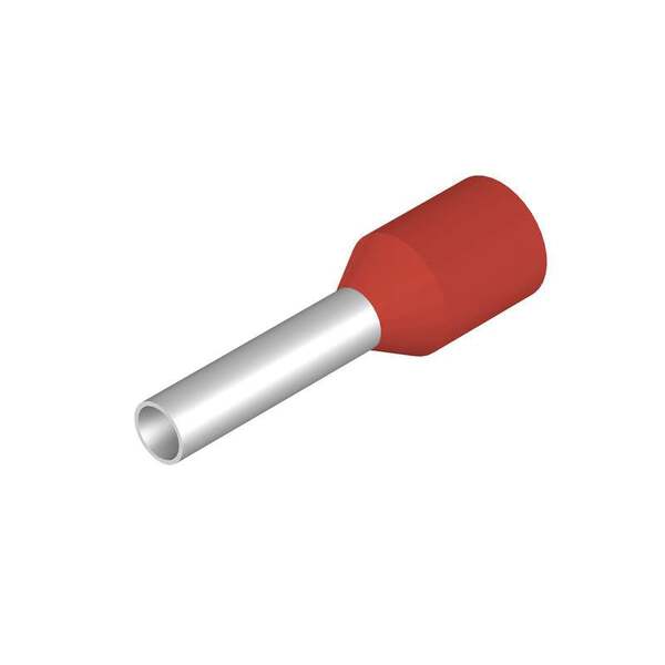 Weidmüller 1476270000 Aderendhülse 1.5 mm² Teilisoliert Rot 100 St.