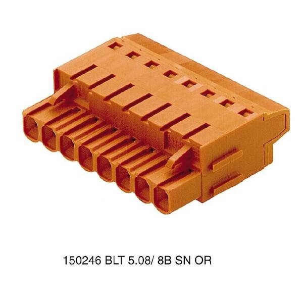Weidmüller Buchsengehäuse-Kabel Polzahl Gesamt 8 Rastermaß: 5.08 mm 1502460000 42 St.