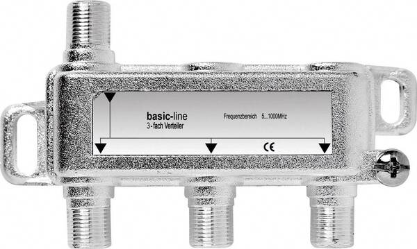 Renkforce Kabel-TV Verteiler 3-fach 5 - 1006 MHz