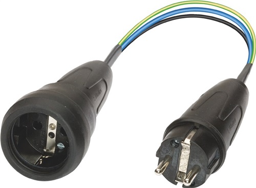 BENNING Messadapter f.3-phasige Verbraucher 32 A CEE-Stecker an CEE-Kupplung BENNING