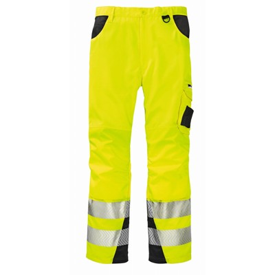 4Protect® - Warnschutz-Bundhose TENNESSEE, warngelb/grau, Größe 68