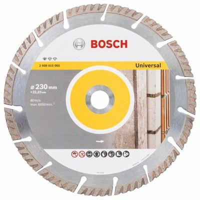 Bosch - Diamanttrennscheibe Standard for Universal, 230 x 22,23 x 2,6 x 10mm