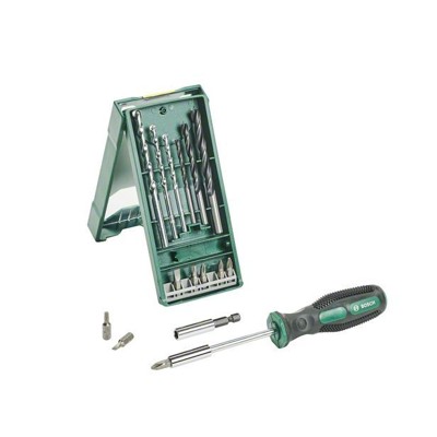 Bosch - 15-tlg. Mini-X-Line Mixed Set + Handschrauber (2607017654)