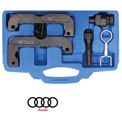 Brilliant Tools - Motor-Einstellwerkzeug-Satz für Audi 2.4, 2.8, 3.0 TFSI