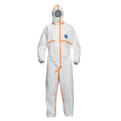 DuPont™ - DuPont Einweg-Schutzanzug Tyvek 800 J, Kat. III, Typ 3B, 4B, 5B, 6B, weiß. Gr. L, VE = 25 Stück