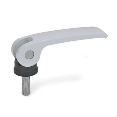 Ganter Norm® - 927-101-M10-40-B-S Exzenterspanner mit Schraube, Hebel Zink-Druckguss