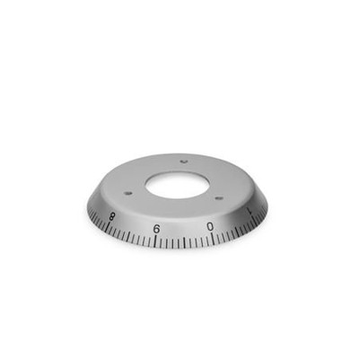 Ganter Norm® - 526.1-45-S Skalenringe für GN 526