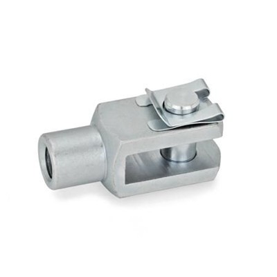 Ganter Norm® - 751-8-16-M8F-SL Gabelgelenke, Stahl